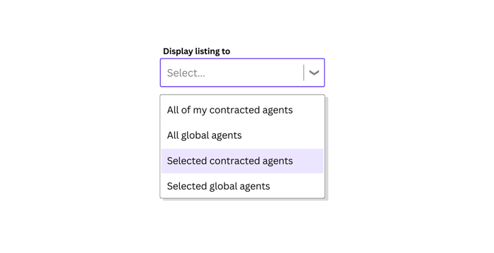 Institution choice example